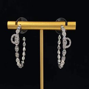 Modne srebrne kolczyki dla Lady Women Party Miłośnicy ślubu Prezent Bejdia zaręczynowe dla panny młodej z Box313Q