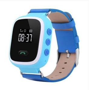 Watches Kid Smart Watch Wristwatch SOS Ring GPS Location Q60 Smartwatchs Device Tracker för Kid Safe Anti Lost Monitor Baby Gift