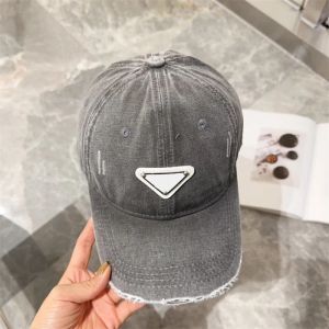 Lüks Beyzbol Kapağı Tasarımcı Takılmış Şapkalar Unisex P Casquette Fashion Kovboy Top Kapakları Ayarlanabilir Snapback Sport Caps Kadın Erkek Şapka