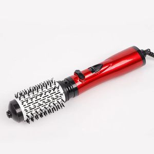 Torkar 2022 Ny Professional Hot Air Brush Hår rätare Curler Comb Electric Blow Dryon Salon Hair Care Styling Tool rätning