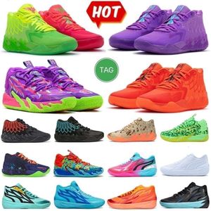 Top Quality Lamelo Ball 1 Mb01 02 03 Basketball Shoes Toxic Rick and Morty Rock Ridge Red Queen Not From Here Lo Ufo Buzz Black Blast Mens Trainers Sports Sneak
