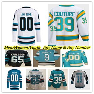 San Jose Hockey Jerseys Logan Couture Tomas Hertl Mikael Granlund William Eklund Fabian Zetterlund Anthony Duclair Mike Hoffman Jacob MacDonald Luke Kunin Ferraro