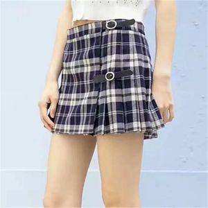 Pullovers Han Edition of Restoring Ancient Ways of Tall Waist Jk Show Thin Pleated Skirt Style Female College Son Skirts