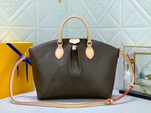 Tasarımcı Tote Çanta Lüks Omuz Çantası En Kaliteli Deri Hobo Çanta Kadın Çanta Tuval Lüks Marka Crossbody Bag Boetie Tote Bag M45987