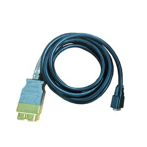 Metal OBDIII 16 PIN Erkek Montajlı Metal OBD Konektör Zinc Alaşım Obd2 Erkek J1962 - DB15 Erkek