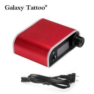 Máquina mais nova mini fonte de alimentação de tatuagem cor led tela luz display tatuagem hine caneta motor arma suprimentos semipermanente maquiagem ferramenta