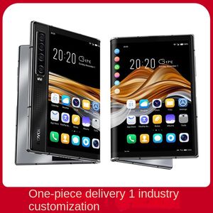 2023 Ny Soft Yu Flexpai 2 5G Folding Screen Mobiltelefon Qualcomm Snapdragon 865 All Netcom Dual Card Dual Standby äkta varumärke helt nya