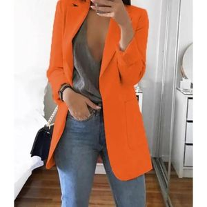 Blazers Spring and Summer New Women's Professional Office Lapel Cardigan Temperament Suit Jacket Casual Jacket Suit Jacket Female Lady