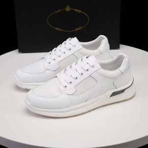 Fashion Men FLY BLOCK Casual Shoes Running Sneakers Italy Perfect White Black Low Tops Onyx Resin Leather Simple Designer Skill Basketball Athletic Shoes Box EU 38-45