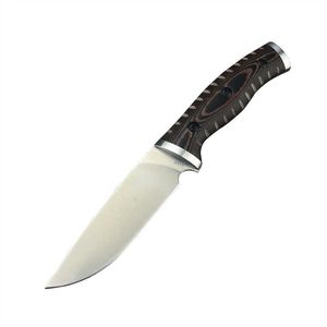 853 Outdoor G10 Handle Tactical Fixed Blade Knife Camping Survival Hunting with Kydex Sheath