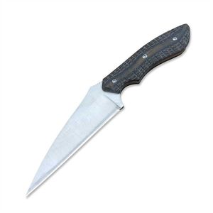 FOLTS 2388 G10 Coltello a lama fissa con manico da campeggio Collana da caccia con codolo completo con fodero in Kydex