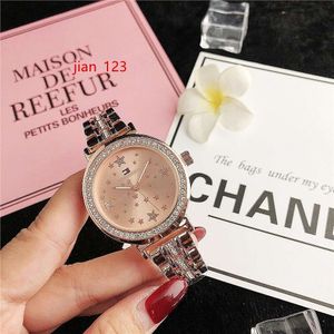 High quality watches made in china free shipping fashion items diamond moissanite stainless steel watches set for women luxury