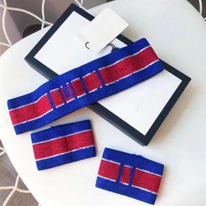 Top Design Headband Wristband Three Piece Set New Fashion Couple Headband High Quality Jewelry Supply240q