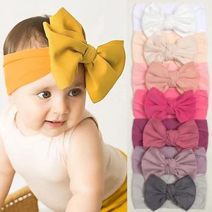 Acessórios de cabelo bebê bandana bowknot decoração embelezamento moda hairband headwear po adereços para pogal e todos os dias