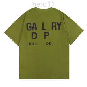 Herren T-Shirts T-Shirts Designer Galleryes Depts Shirt Alphabet Print Trendy Trend Basic Casual Fashion Loose Short T-Shirt Half Sleeve Tees 4LC6C A7D4