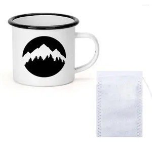 Tassen Camping Coffee Tasse Outdoor Einfach zu bedienen für dauerhafte perfekte Geschenkreisen Essentials MENS Accessoires nützlich