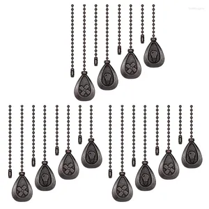 Chandelier Crystal ! Ceiling Fan Pull Chains 12Pcs Bronze Extension Lamp Chain Decorative Extender Ornament Connector