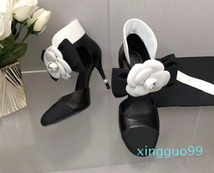 Designer flor decro mulheres sandálias pérola moda verão sapatos de salto alto tamanho feminino