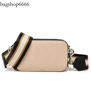 Designer Crossbody Bags Women's Wallet M Wide Shoulder Strap J Fashion Color Matching Camera Single Shoulder Messenger 220519 new