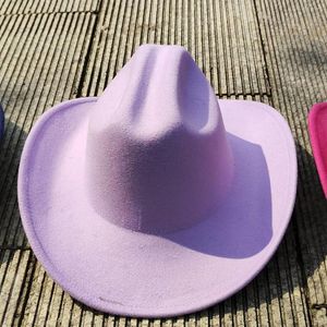 Berretti Cappello da Cowgirl retrò Mantello a tesa larga Paglia Hombre Cowboy occidentale Barone maschio e femmina