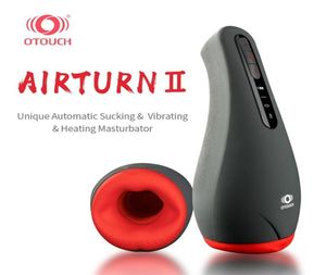 OTOUCH Male Masturbator Vibrator for Men Silicone Automatic Heating Sucking Oral Sex Cup Adult Intimate Toys Blowjob Machine 211009930590