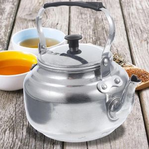 Dinnerware Sets 2 Pcs Vintage Teapot Camping Stoves Top Kettles For Boiling Water Aluminum Alloy