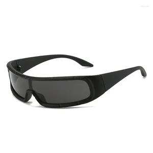Солнцезащитные очки, модные цельные солнцезащитные очки, мужские спортивные очки на открытом воздухе, прямоугольные солнцезащитные очки в маленькой оправе для женщин UV400