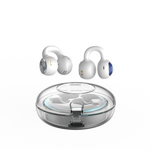 SHIBATONE 2024 NUOVI auricolari Bluetooth a conduzione ossea auricolari wireless con clip per orecchio aperto con microfono cuffie sportive per AndroidiPhone
