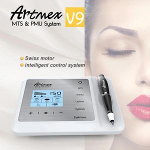 Machine New Eyebrow Make Up Kits for Lips/ Rotary Motor Tattoo Hine Kit Permanent Makeup Tattoo Hine Pen Micropigmentation Device