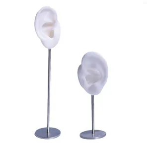 Jewelry Pouches Earring Display Holder Ear Model Stud Stable Silicone Pography Props Durable Tabletop Decor