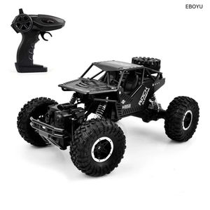 Eboyu 008s rc carro 24ghz 4wd controle remoto 1 16 rock crawler com motor duplo todo terreno offroad caminhão escalada rtr 231229