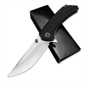 Coltello tascabile pieghevole con impugnatura G10 con lama da 3,3 pollici CM102 per caccia EDC di sopravvivenza in campeggio all'aperto