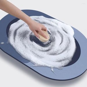 Bath Mats Entrance Rug Bathtub Kitchen Mat Home Door Super Room Decor Carpet Side Simple Soft Absorbent Anti-slip Shower