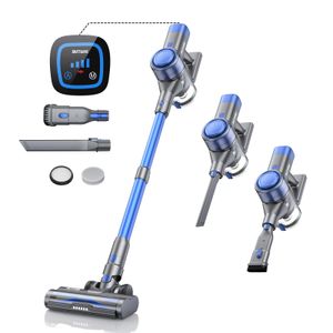 BUTURE 33Kpa Cordless Vacuum Cleaner Wireless Handheld Home Appliance Removable Battery For Pet hair 55 Mins Time 400W 231229