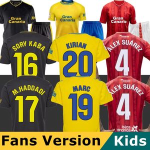 2023 24 Maglia Las Palmas Kirian M.Haddadi Jesus Mesa Las Palmass Sory Kaba Las Marc A.Moleiro Maglia da gioco 3a maglia dell'Unione sportiva Palmas Maglia da calcio Jonathan Viera