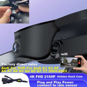 DVR Realsun 1080P Car DVR Wifi Dash Camera Videoregistratore Dual Lens Facile installazione per Audi A1 A3 A4 A5 A6 A7 A8 Q2 Q3 Q5 Q7HKD230701