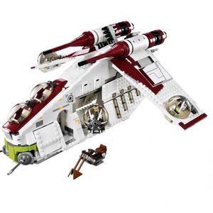 Block 1228 st i Stjärnstjärnan Plan Republic Dropship Gunship Building Blocks Bricks 75021 Diy Toys for Children Birthday Christmas Gifthkd230701