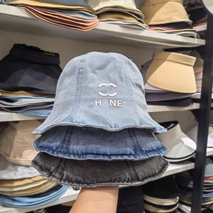 Fashion Bucket Hat Cap for Women Men Mark Brand Brief Baseball Caps Mütze Casquettes Fisherman Wide Rand Hat Patchwork hochwertige Designer -Leinwand -Material Suncaps