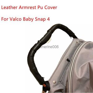 3 datorer läderhandtag täcker kompatibla med Valco baby snap 4 barnvagn pram bar hylsa fodral armstöd täckvagn tillbehör l230625