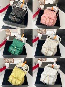 7A Tasarımcı Mini Sırt Çantası Ebedi Elmas sırt çantası ve Duma Altın Toka Liçi Dana sırt çantası ile Lüks Deri Sırt Çantası ve Zincir Tasarımcısı Sırt Çantası