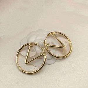 Earrings Hoops Designer Hoop Designer Pearl Earrings For Men Gold Earing Big Circle Hie Accessories Designer Jewelry Boucles