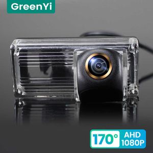 Araba DVR Greenyi 170 ° HD 1080p Toyota Land Cruiser LC 100 120 200 Prado Gece Görüşü Tersine Ters 4 Pin AHDHKD230701