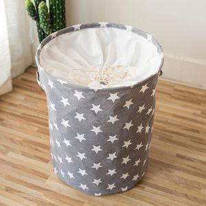 Rack da 35*45 cm cesti di lavanderia a stella cesto di stoccaggio grande stoffa di biancheria impermeabile per i vestiti giocattoli per la casa organizzatore di stoccaggio