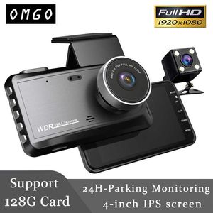 Car dvr 4 pollici Dual Lens IPS Screen Camera Auto DVR Dashcam Videocamera 1080P Registratore Registratore video Carcam Dash Cam VeicoloHKD230701