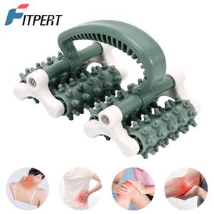 Other Massage Items Muscle Massage Roller Increaser Fascia and Anti Cellulite Roller Fat Blasting Myofascial Release Tool for Back Neck Waist Legs 230630