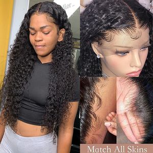 Brazilian Curl Wig Lace Front Wig Short Curly Lace Front Human Hair Wigs Pre Plucked 13X4 Lace Wigs For Black Women