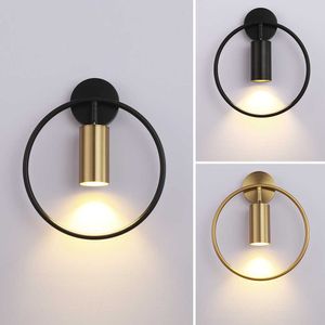Lamps Post Modern LED Luxury Lamp 5W GU10 AC95-260V Ling Room Bedroom Bedside Wall Fixtures Lighting IndoorHKD230701