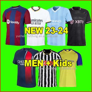 Wholesale 23-24 New Season Top in Stock Customized Top Grade Thailand Quality Soccer Jersey with Cheap Price
