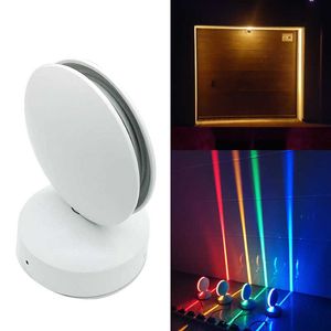 12W LED Wall Lamps Windows Sill Lights Warm Cold Red Green Blue Pink RGB Home Door frame Corridor Balcony Garage Hotel LightingHKD230701