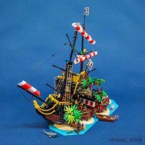 Blocos 2545PCS Pirates of Barracuda Bay Com Figuras Blocos de Construção Presentes de Natal para Crianças Compatíveis R230701